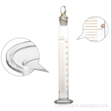 Science Supplies: Graduated Cylinders in 10ml, 50ml, 100ml, and 500ml Sizes for Chemistry Lab Use